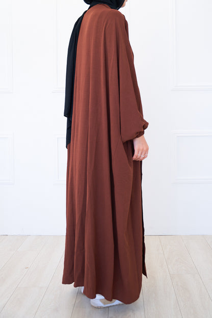 Russet Abaya set