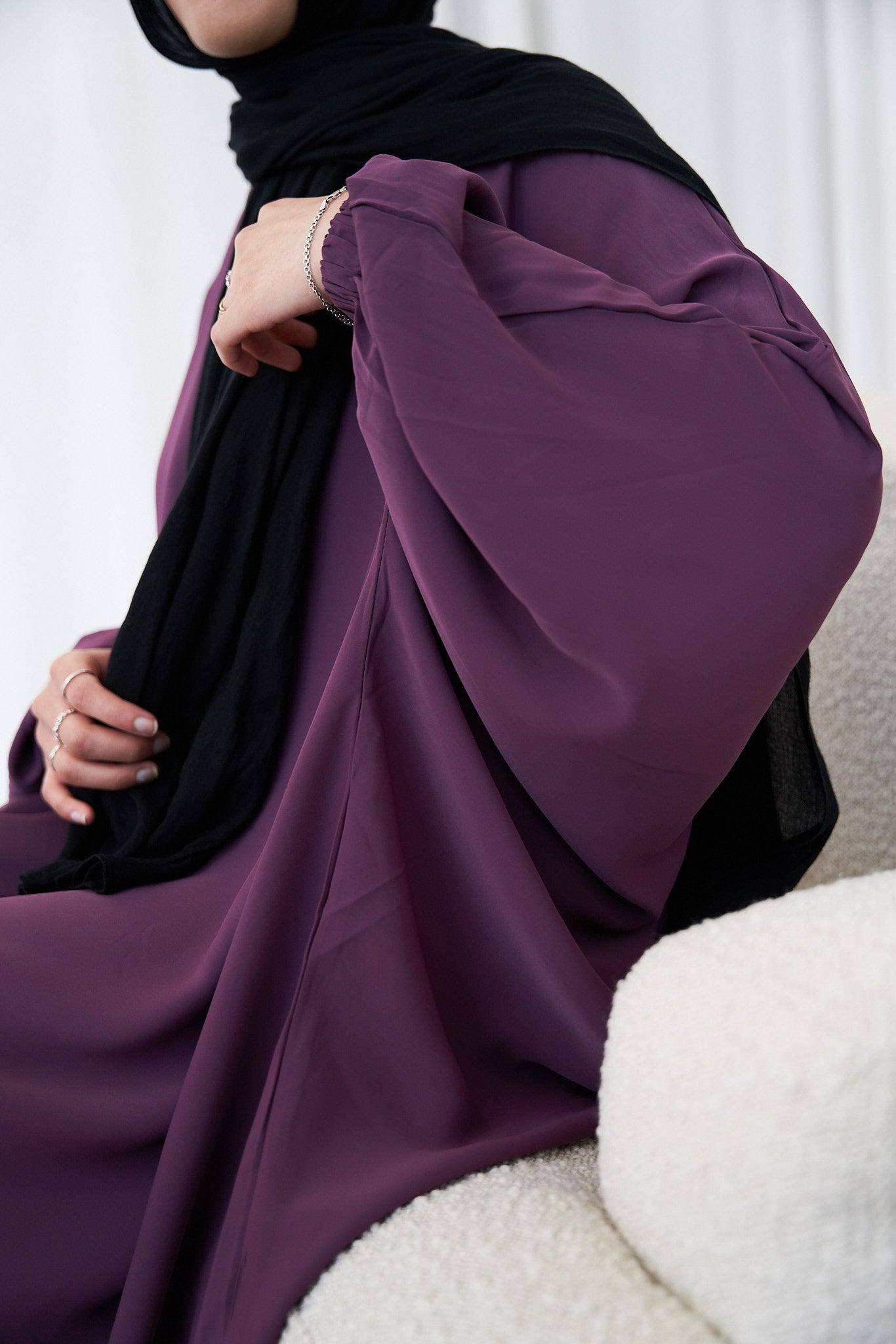 Madinah gown purple